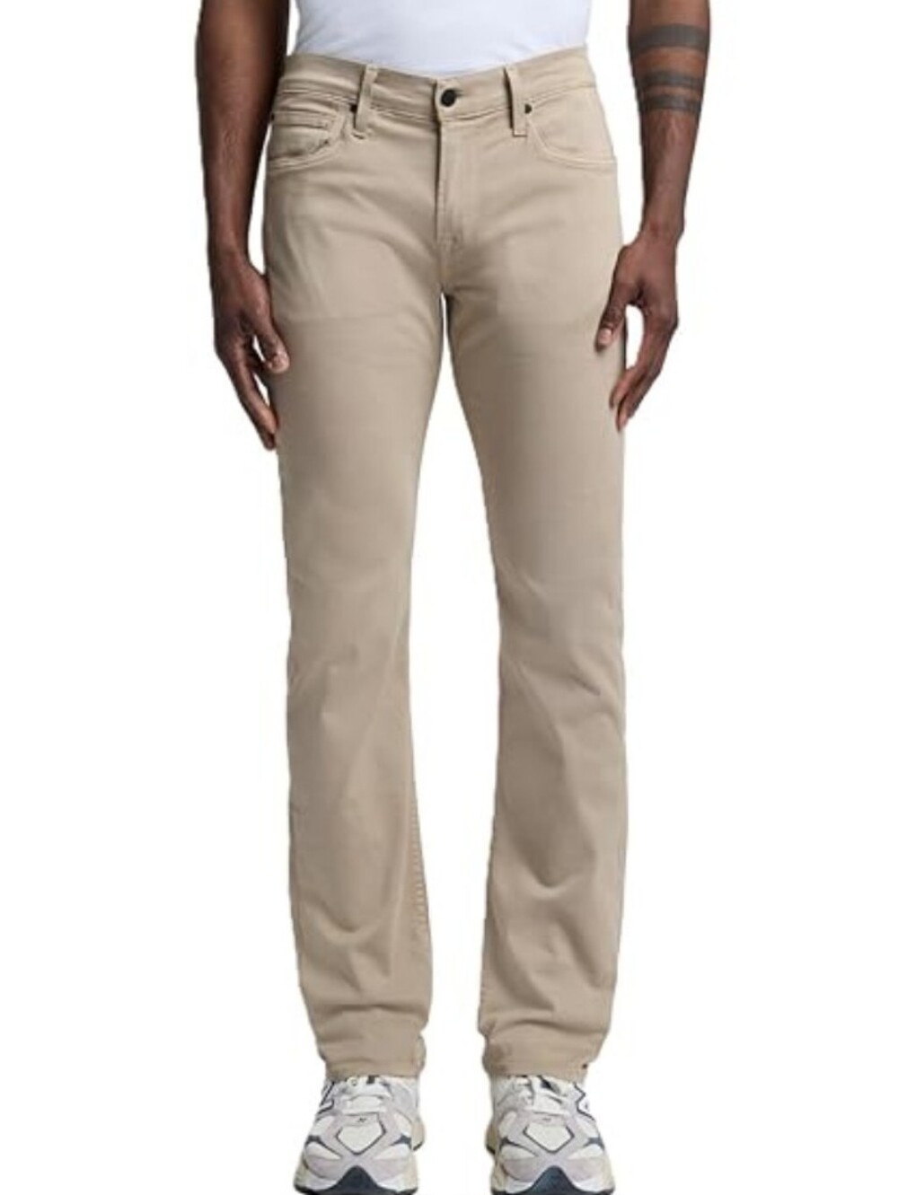 7 For All Mankind "The Straight" Jeans in Almond - Size 32